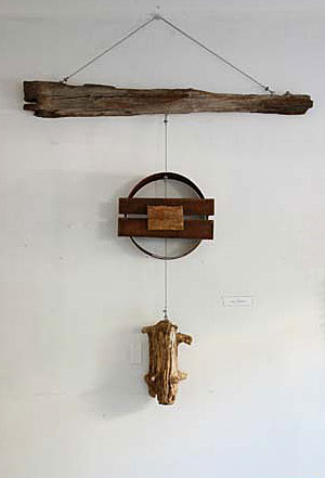 Hanging wood